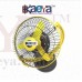 OkaeYa 4000 Stormy High Speed 9inch 3 Blade Table Fan  (Black & Yellow)